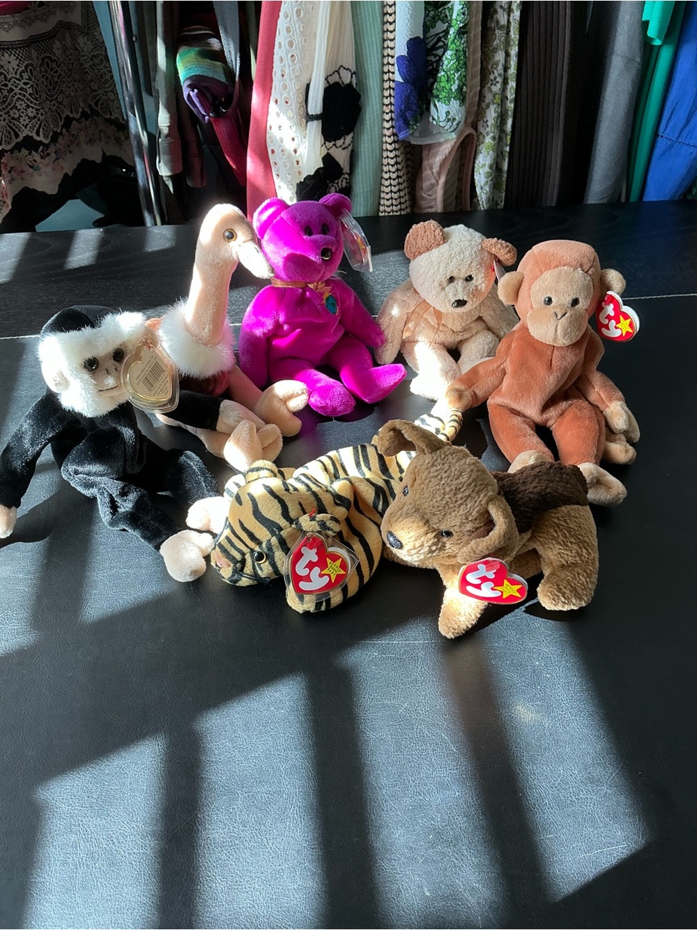 Ty Beanie 7 Plush Set - assorted all nwt